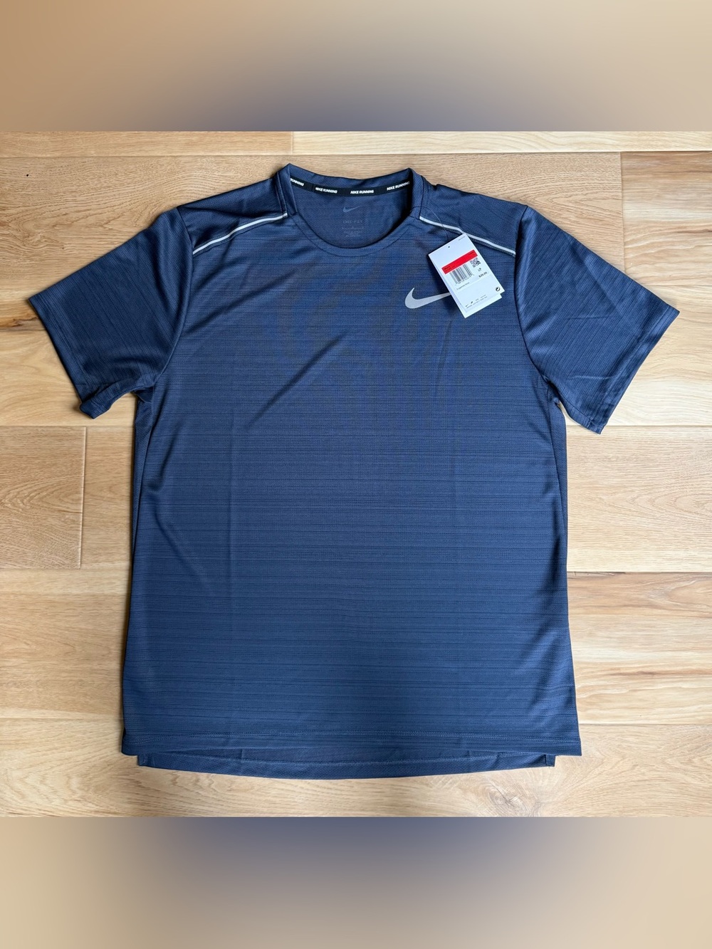 Nike Dri-FIT Miler Men's Short-Sleeve Running Top - AJ7565-437 - Size L - NWT